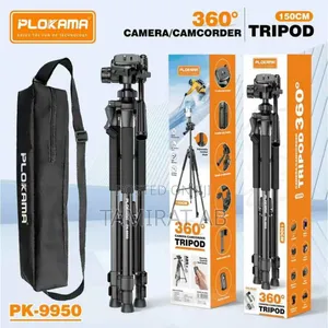 Photo - Plokama Pk-9950 Professional Tripod Convenient DSLR Mobile