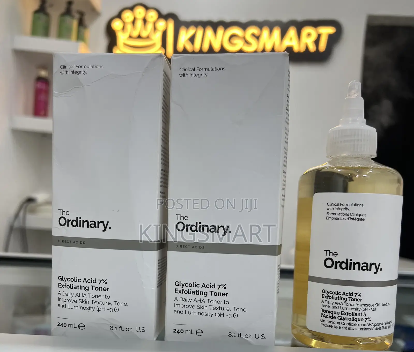 The Ordinary Glycolic Acid 7% Toning Solution Free Delivery