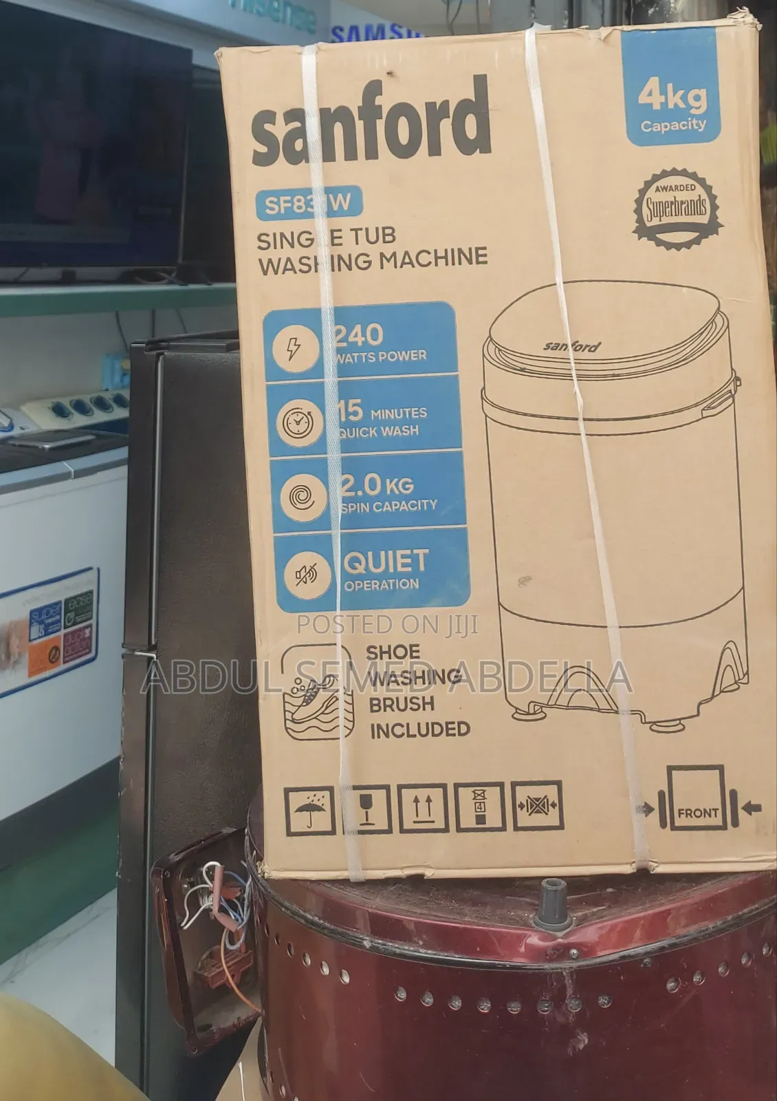 Sanford 4kg Mini Washing Machine