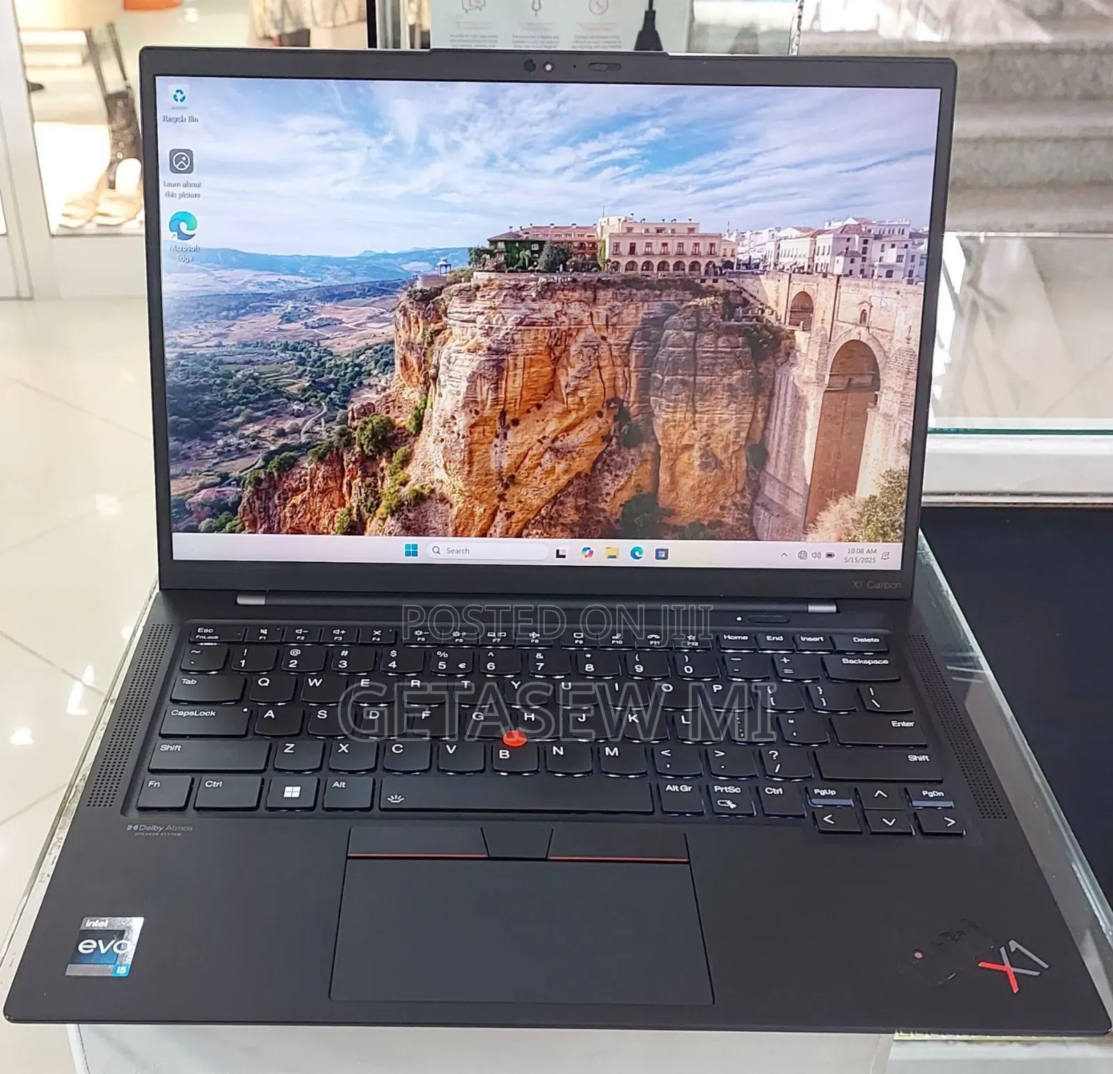 New Laptop Lenovo ThinkPad X1 Carbon 16GB Intel Core I5 SSD 512GB