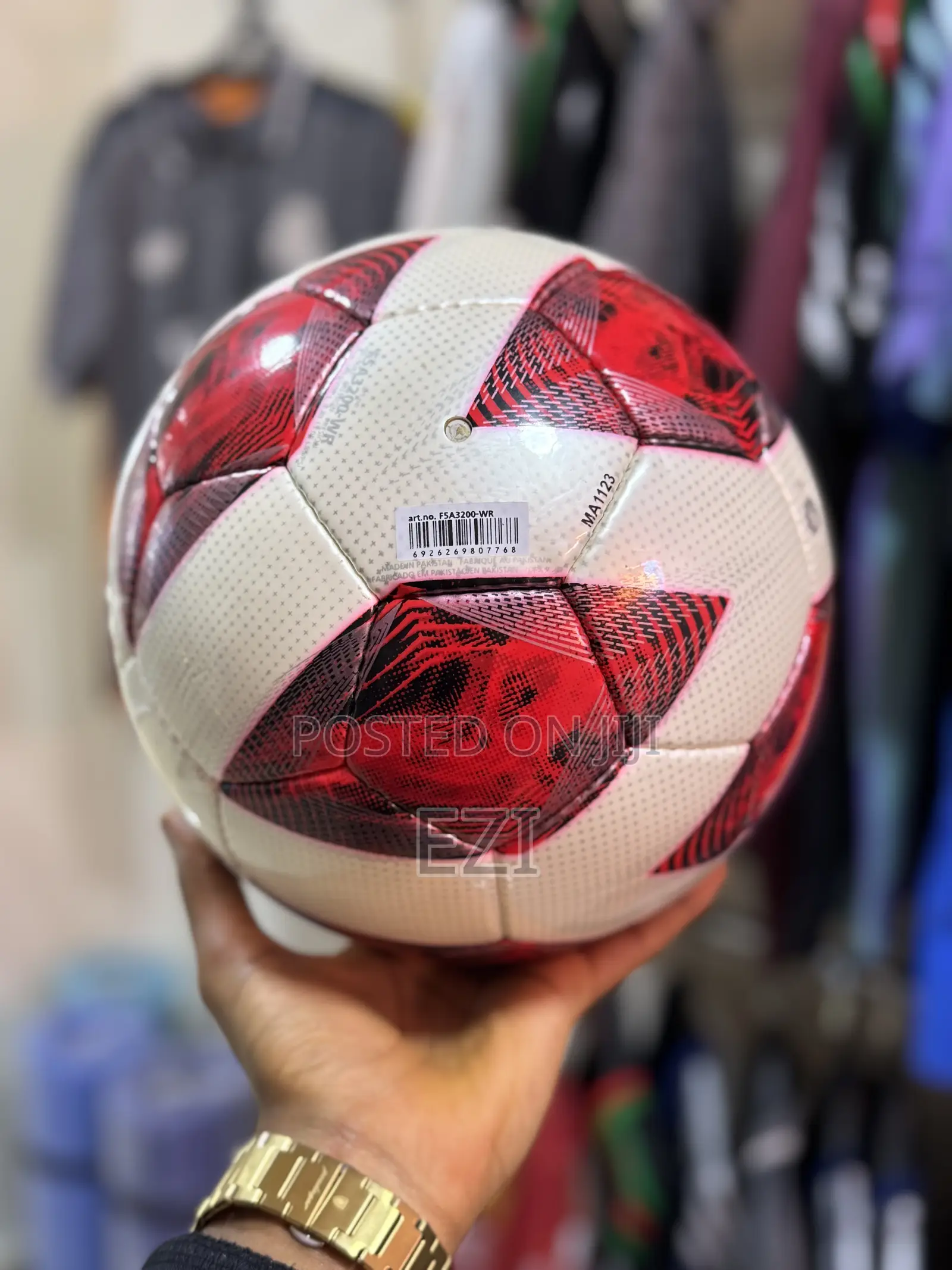 Original Bar Code Footballs