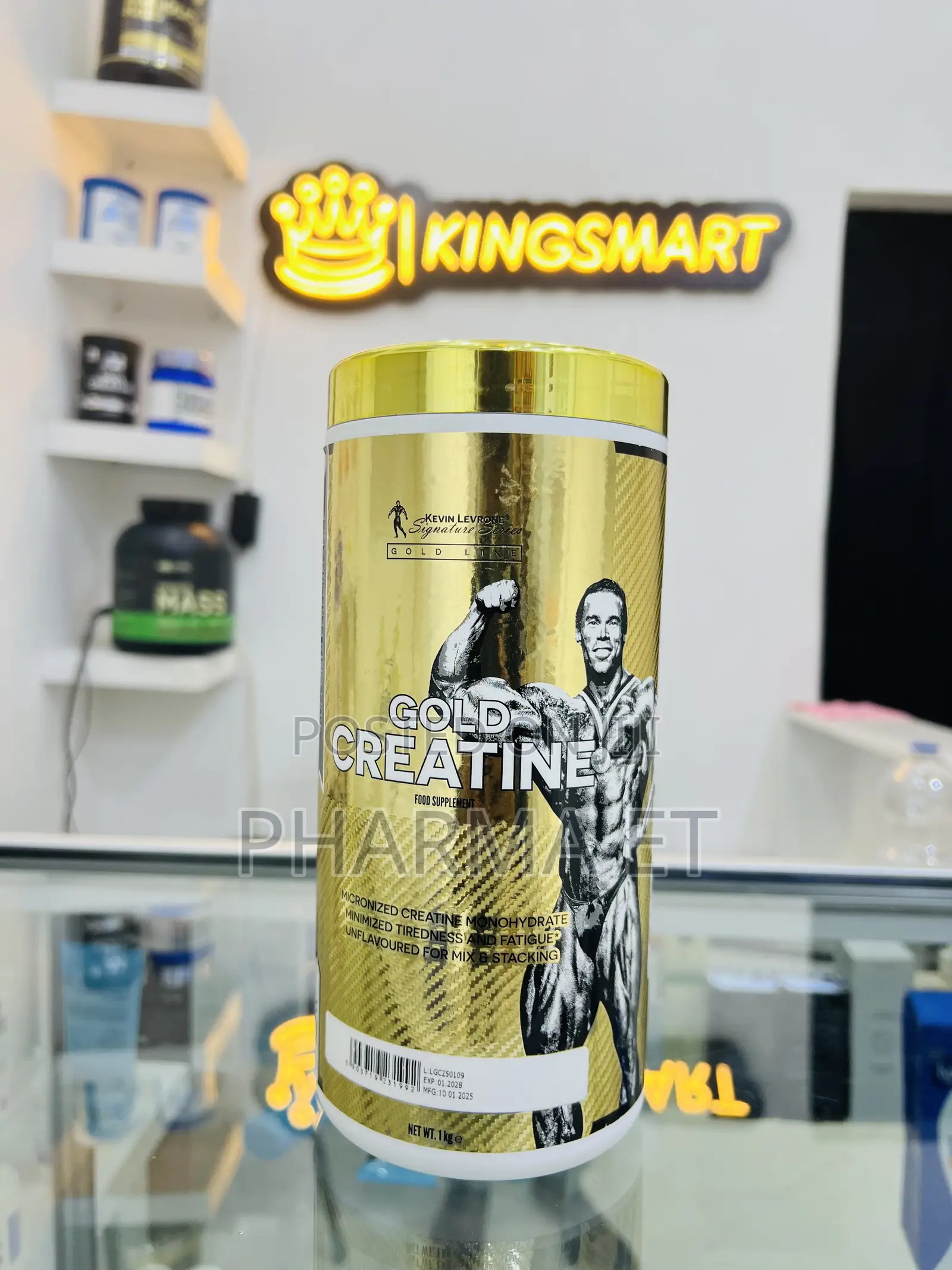 1kg Pure and Micronized Gold Creatine Monohydrate