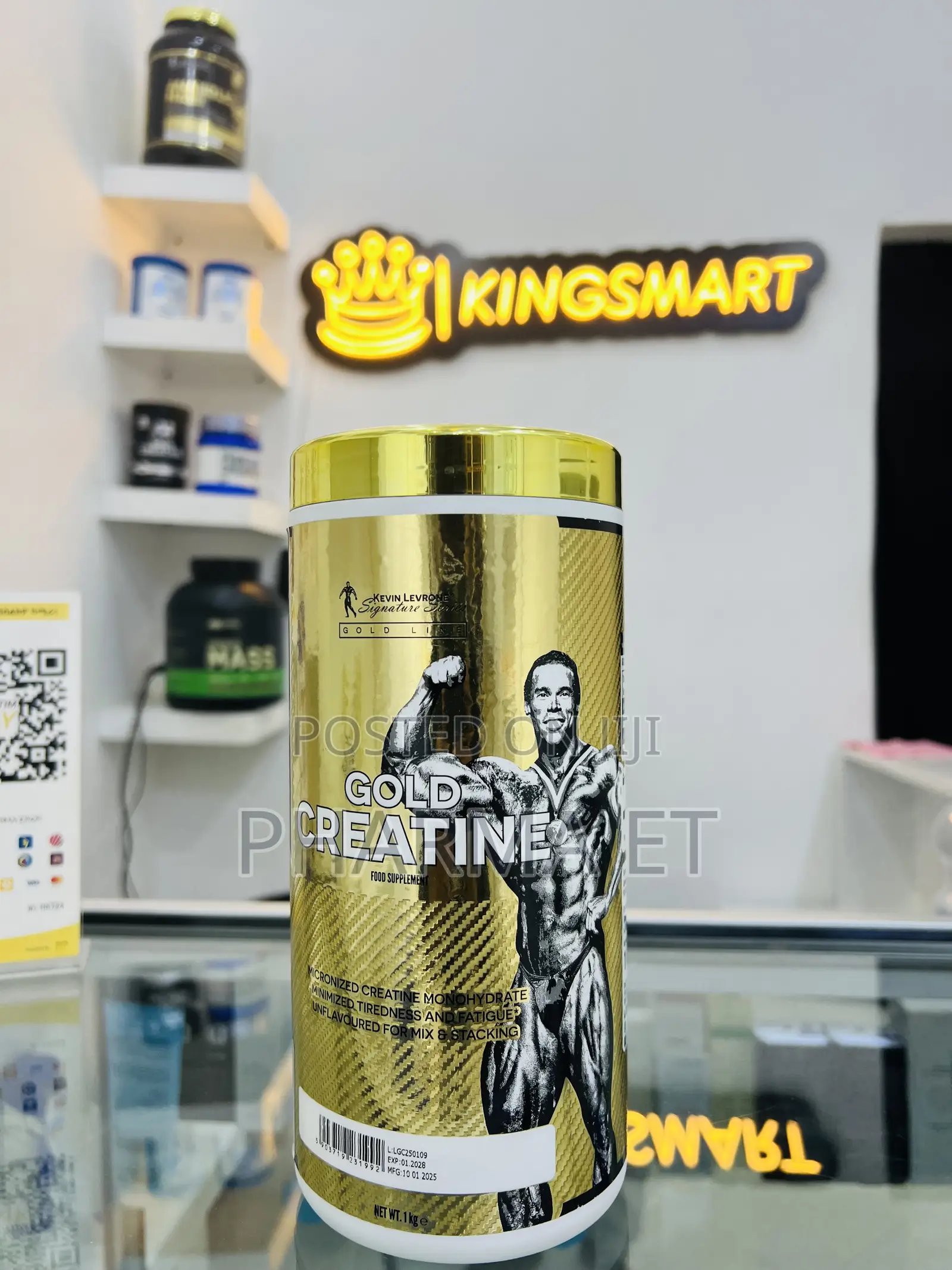 200 Servings Pure and Micronized Gold Creatine Monohydrate