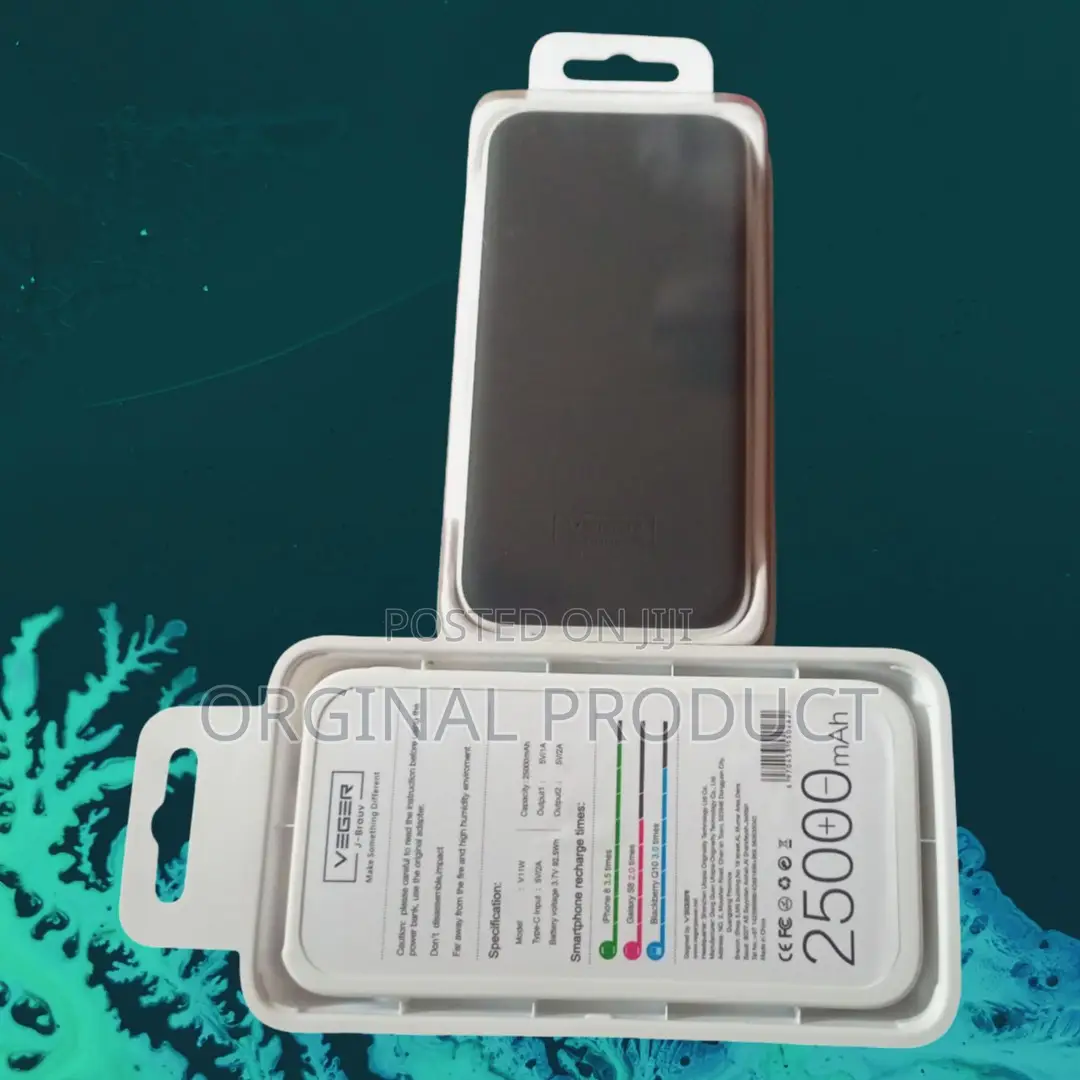 Need Days of Power? Choose Veger 25000mah