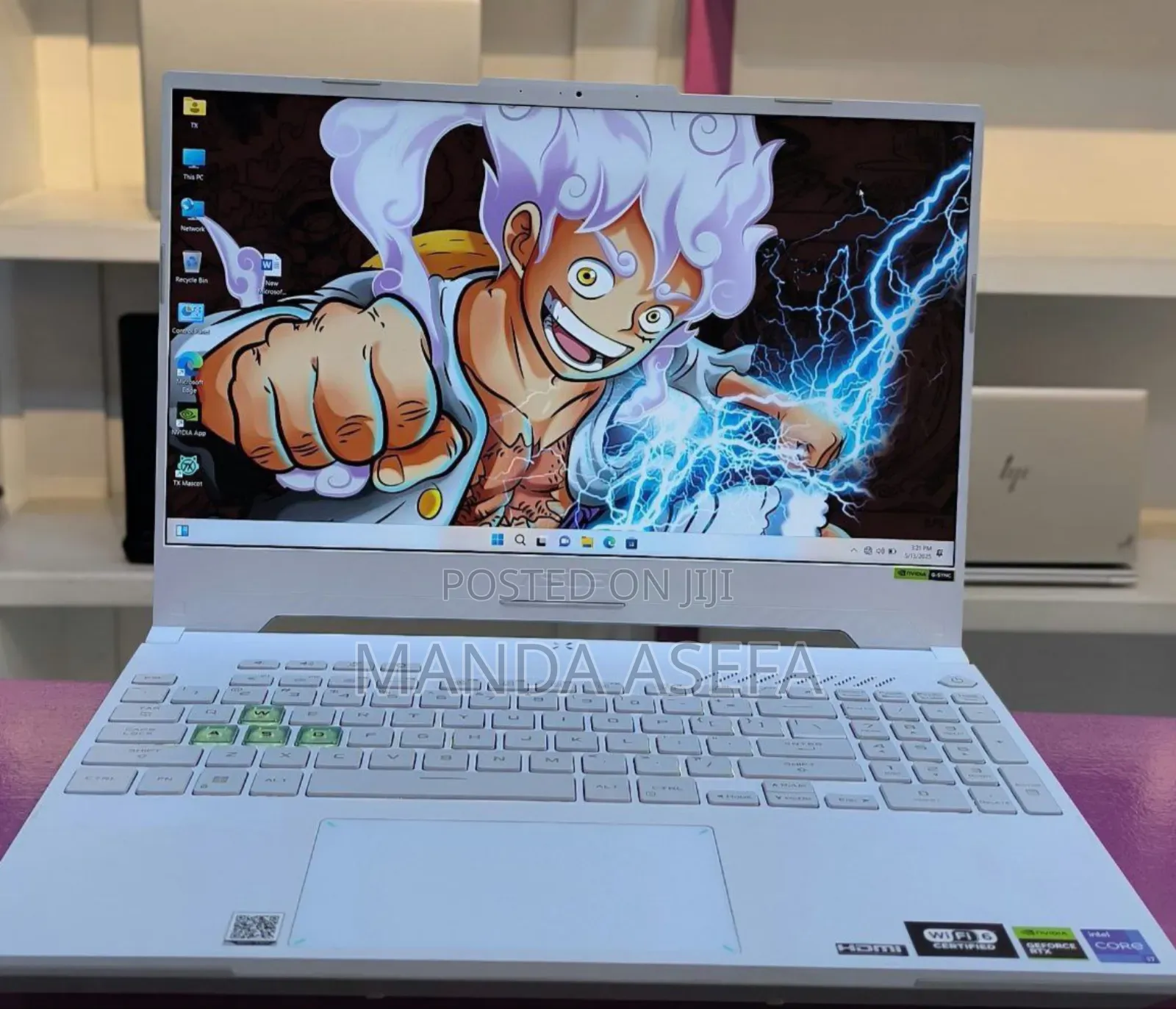 New Laptop Asus TUF Gaming A15 16GB Intel Core I7 SSD 1T