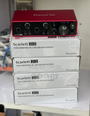 Photo - Focusrite Scarlett 2i2 3rd Generation Sound Card