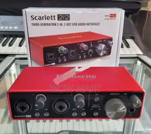 Focusrite Scarlett 2i2 3rd Generation Sound Card