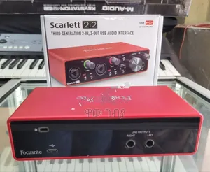 Focusrite Scarlett 2i2 3rd Generation Sound Card