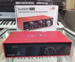 Focusrite Scarlett 2i2 3rd Generation Sound Card