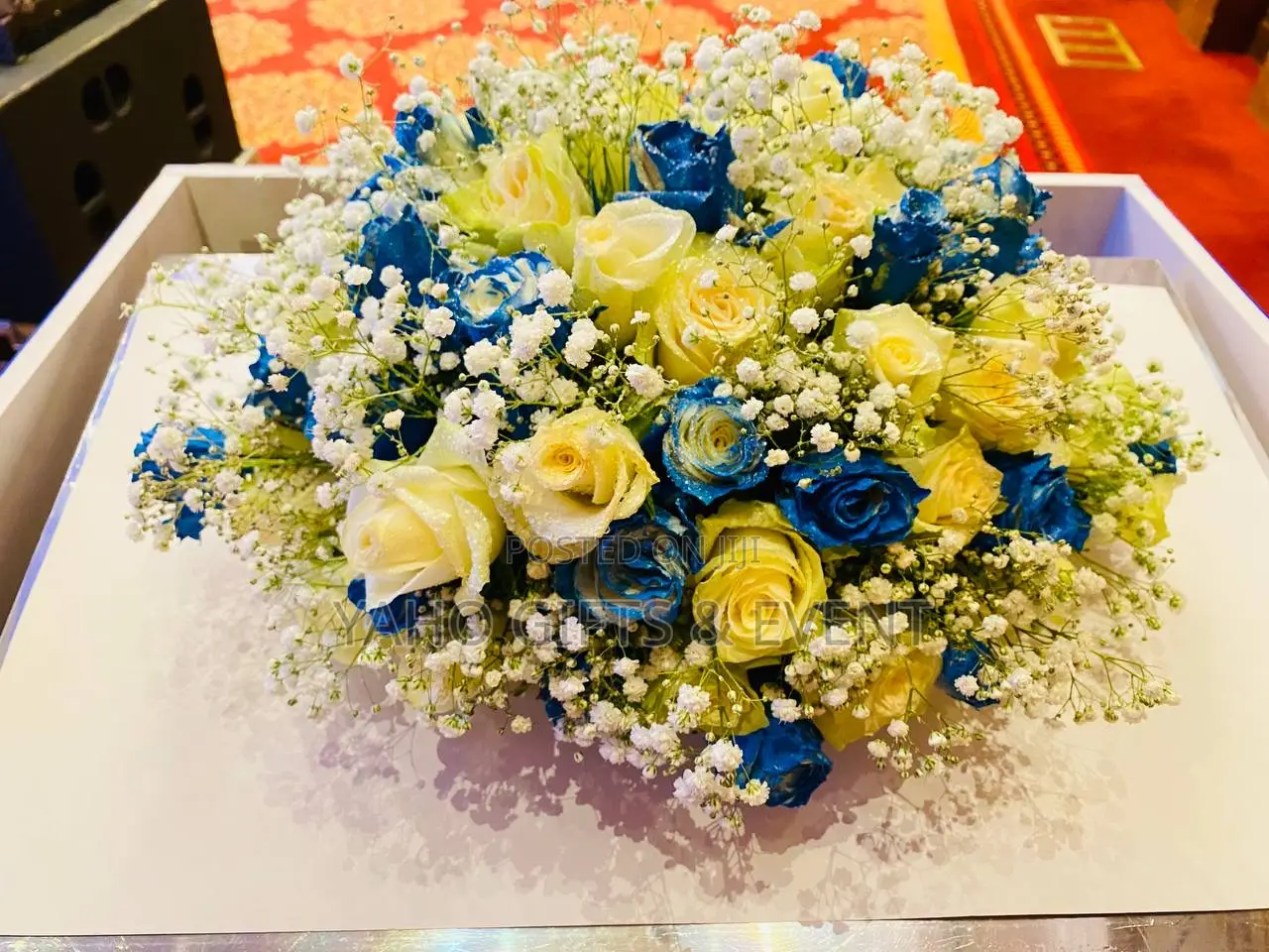 Table Flowers and Car Decore Flower