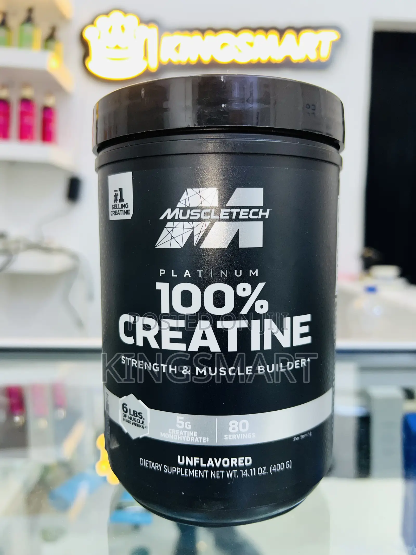 400gm and 80 Servings Platinum Creatine