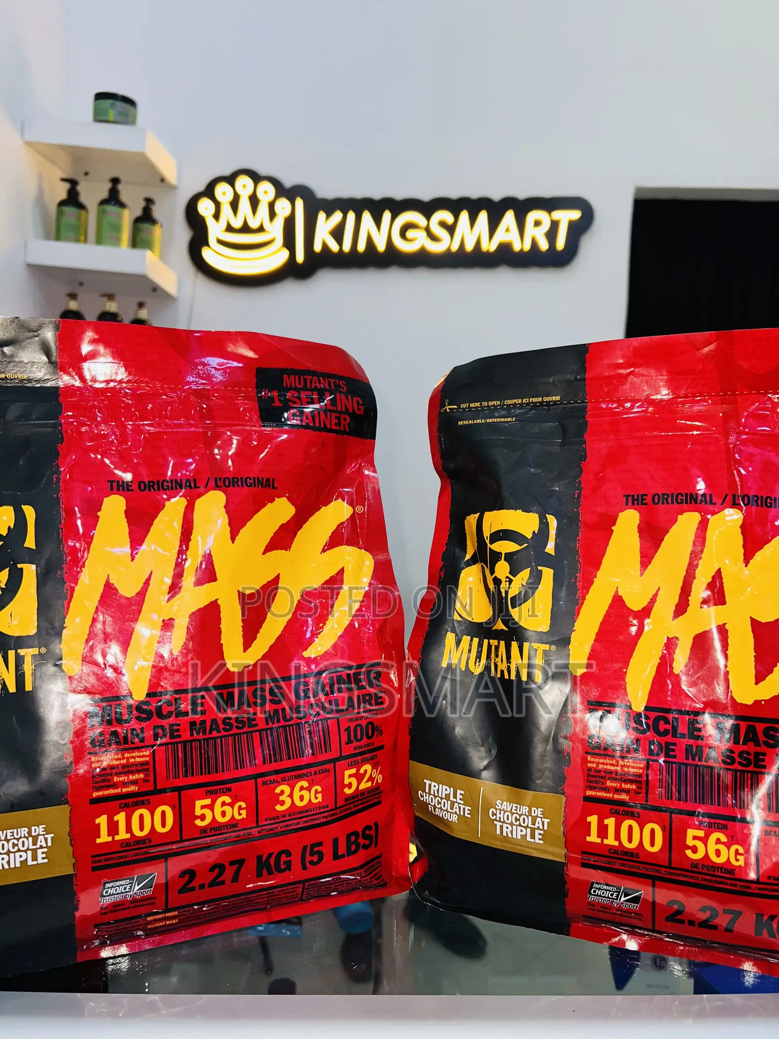 Mutant Muscle Mass Gainer With 1100 Calories