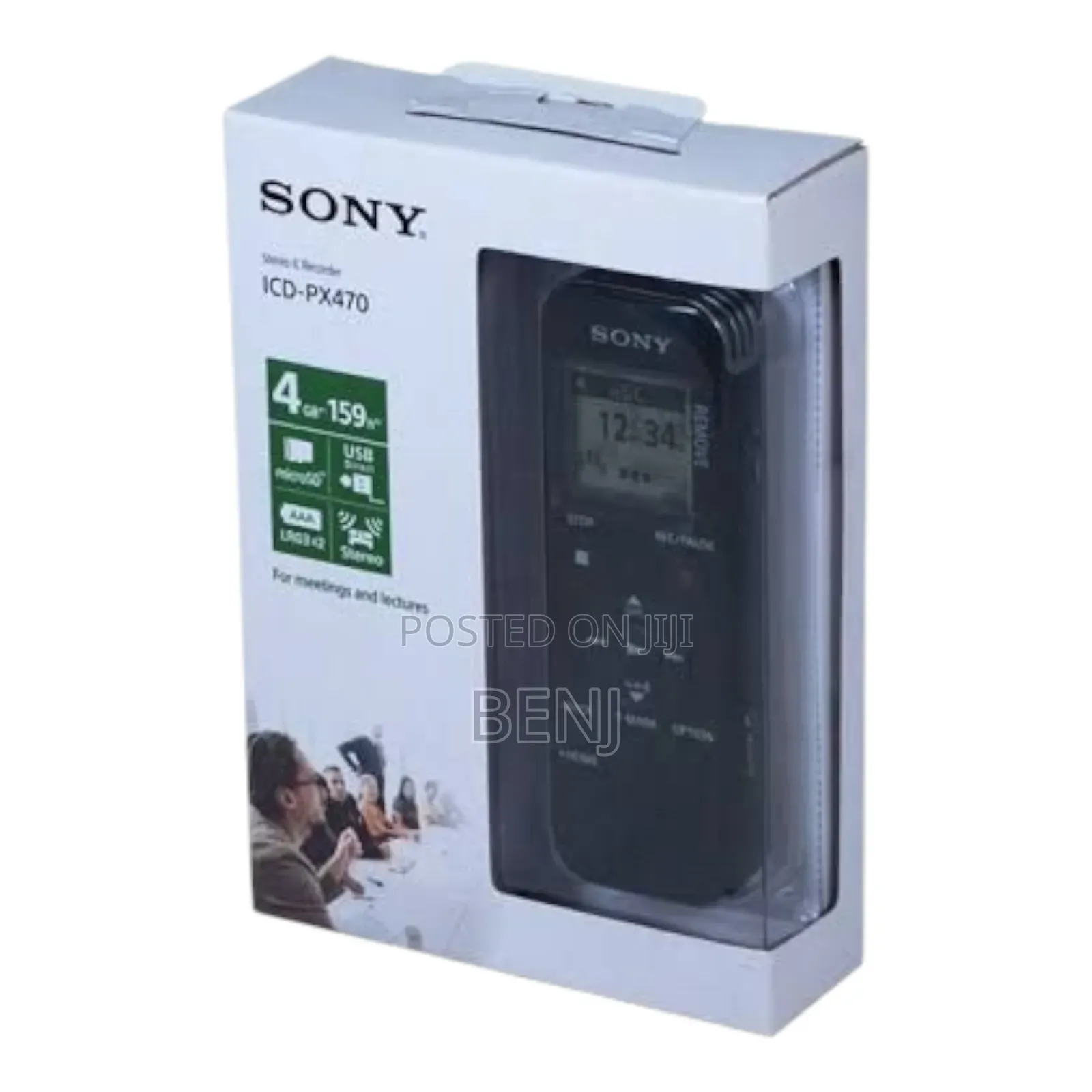 Sony Icd-Px470 Digital Voice Recorder | Meetings | Lectures