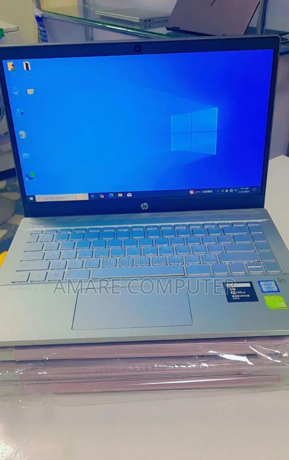New Laptop HP 16GB Intel Core I7 SSD 512GB