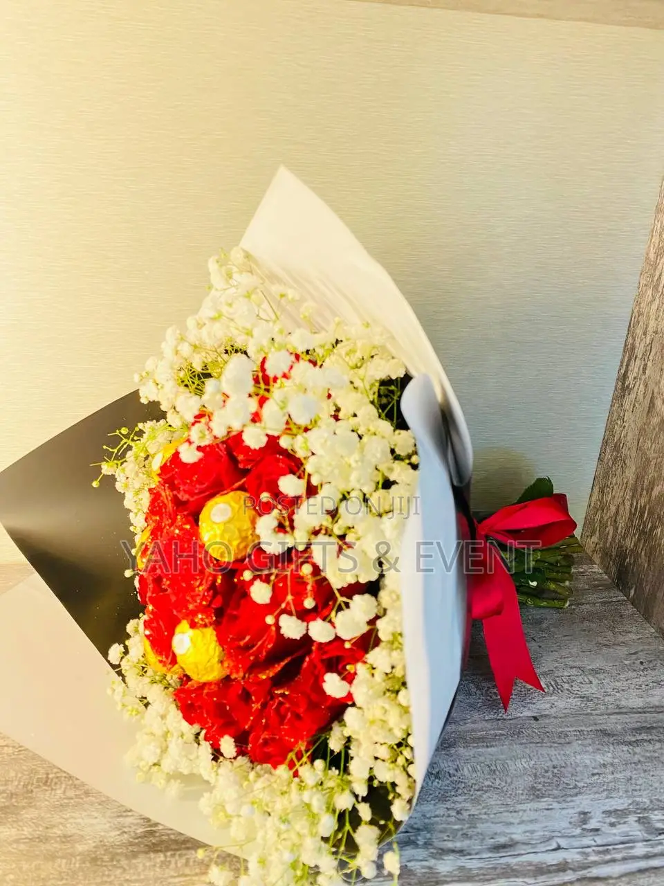 Rose and Chocolate Bouquet Gift