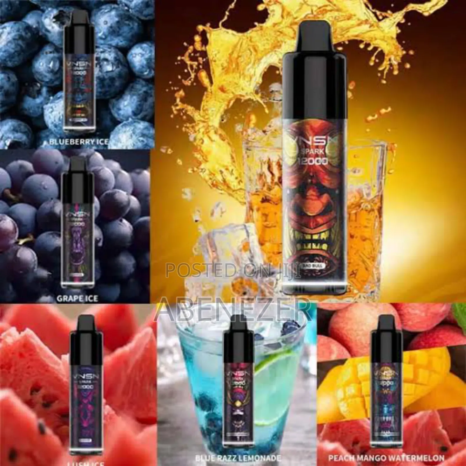 VNSN Vape Hookah, E- Cigarette