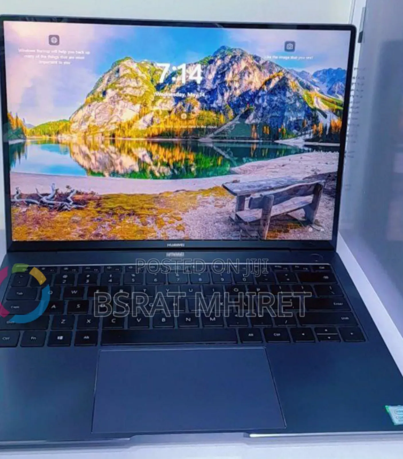 New Laptop Huawei MateBook 13 WRT-W19E 8GB Intel Core I5 SSD 256GB