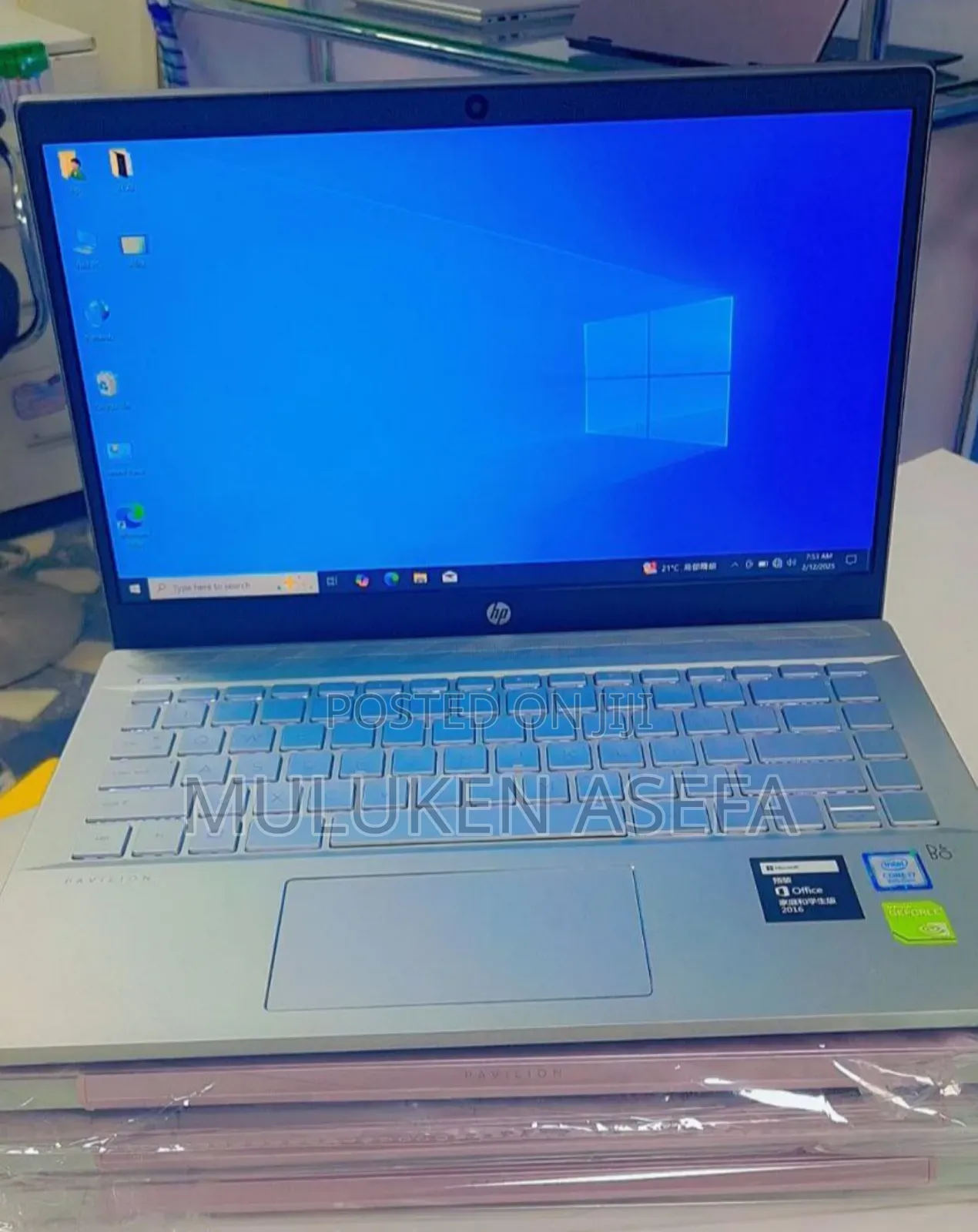 New Laptop HP Pavilion 15 16GB Intel Core I7 SSD 512GB