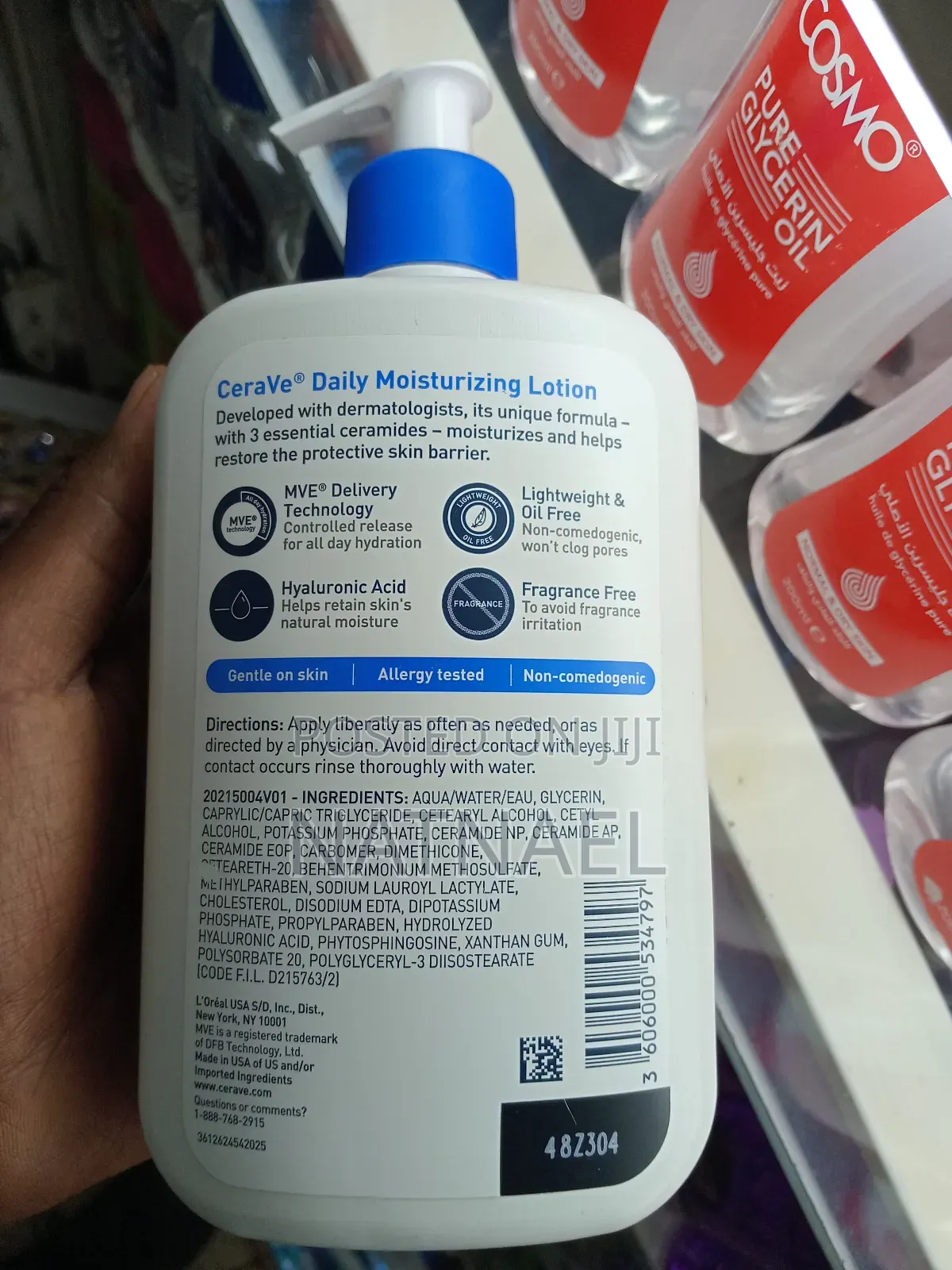 Cerave Daily Moisturizing Lotion