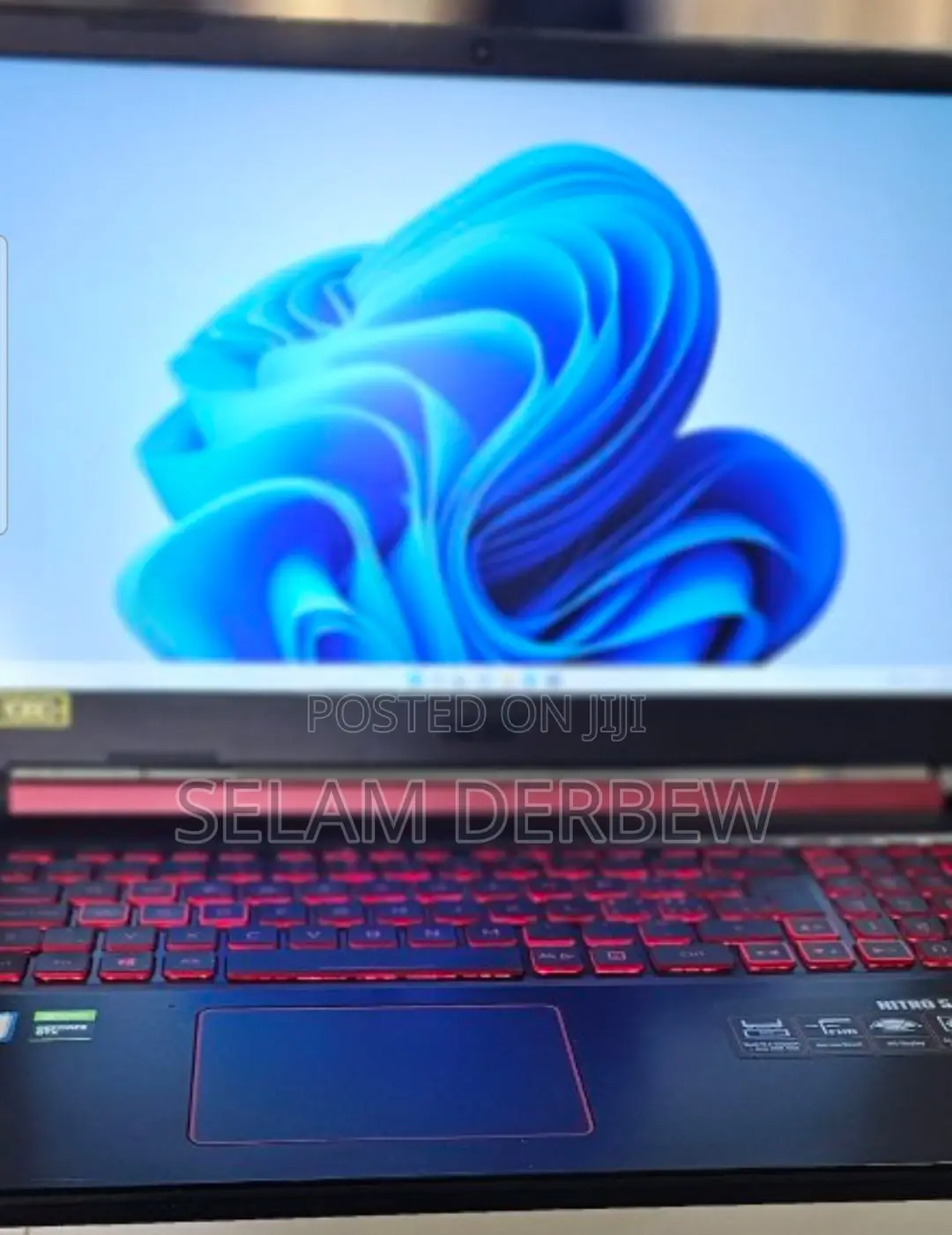 New Laptop Acer Nitro 5 16GB Intel Core I7 SSD 512GB