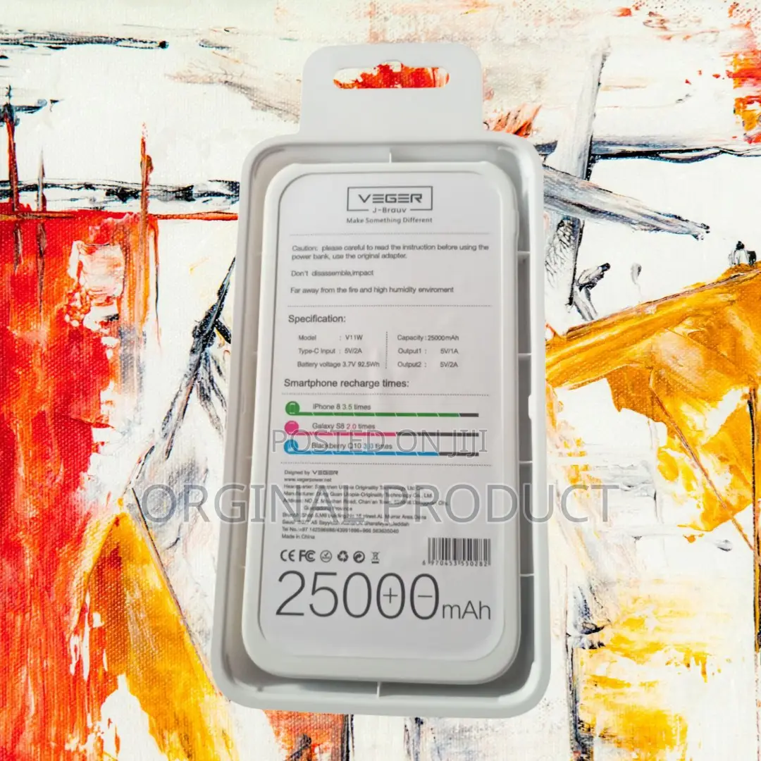 The Premium Veger 25000mah Power Solution