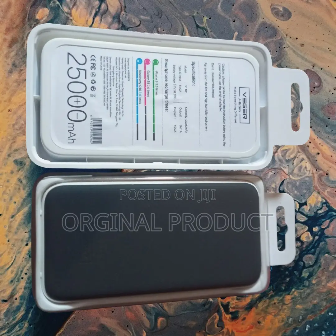 Power on Demand: Veger 25000mah at Your Fingertips