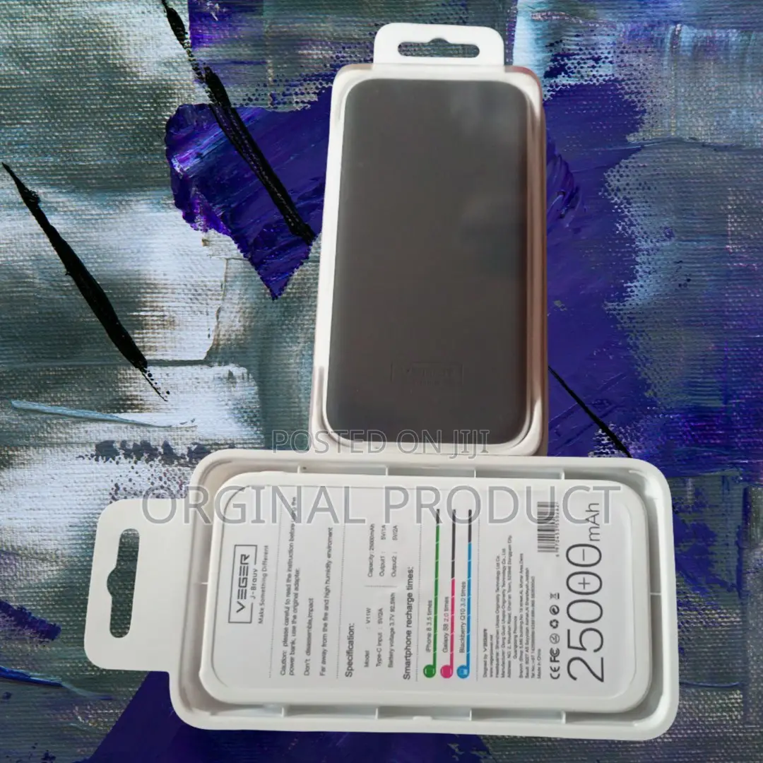 Veger 25000mah for Smartphones and Tablets