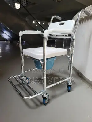 Photo - Durable Small Wheels,The Shower Chair፰㘹standard Toilet Chair
