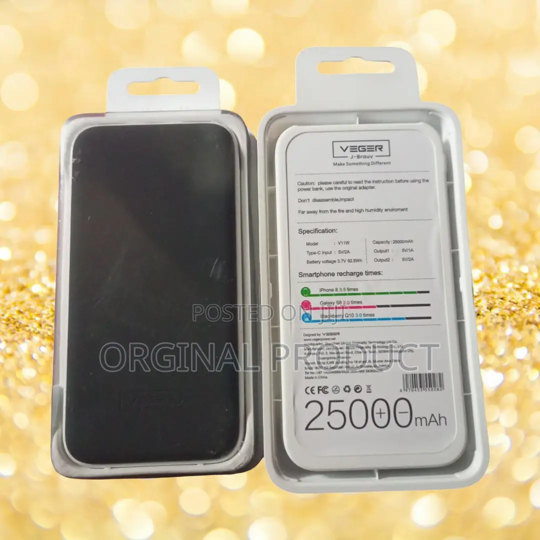 Unlock Unlimited Power: Veger 25000mah