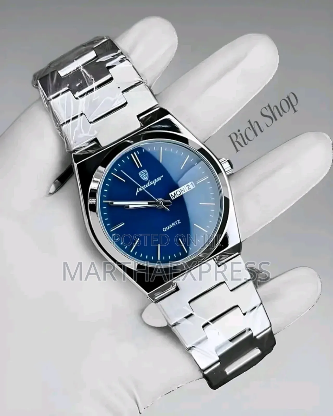 Poedagar PRX Blue.የሚጣፍጥ ሰአት