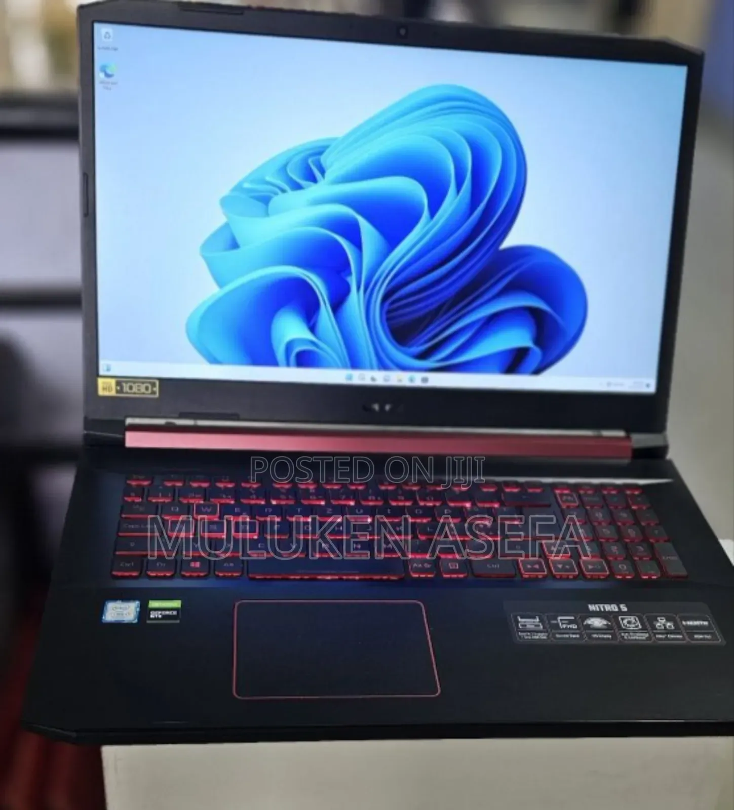 New Laptop Acer Nitro 5 16GB Intel Core I7 SSD 512GB