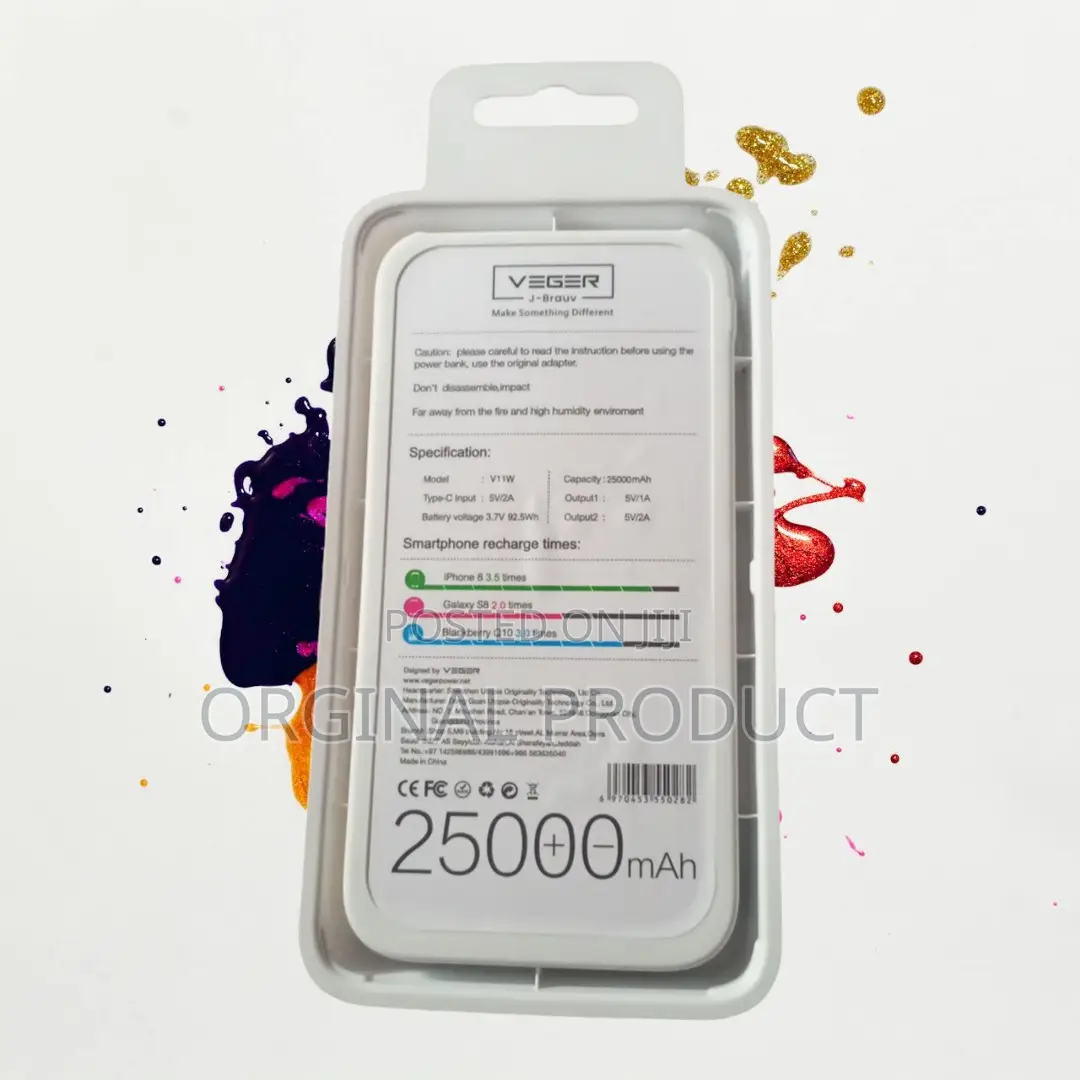 Turbocharge Your Devices: Veger 25000mah