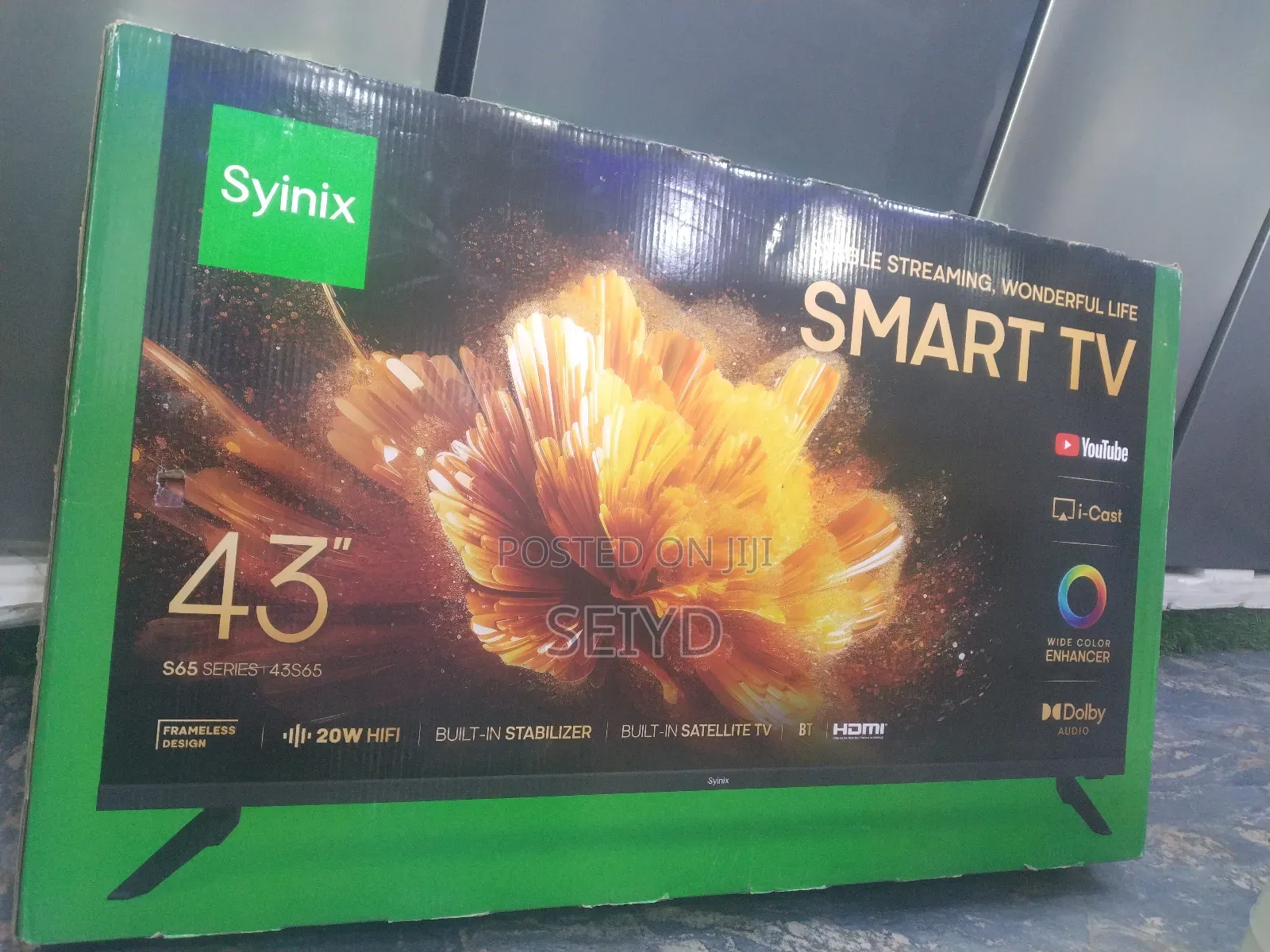 Syinix 43 Inch 33000 Adrasha Merkato