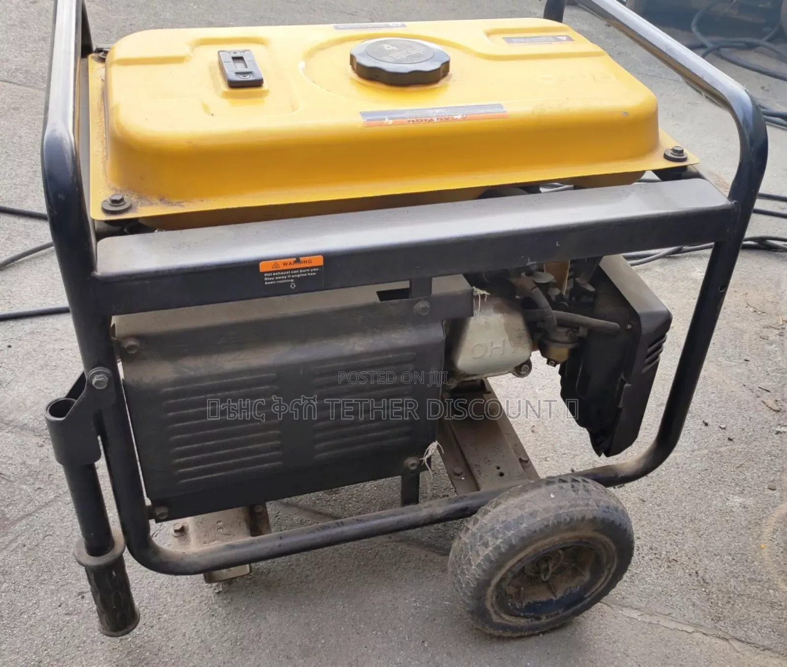 Rato Gasoline Power Generator Slightly Used 3 Kw