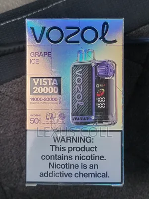 Photo - 20,000 Puff Vape Grape Ice Rechargeable Free Delivery