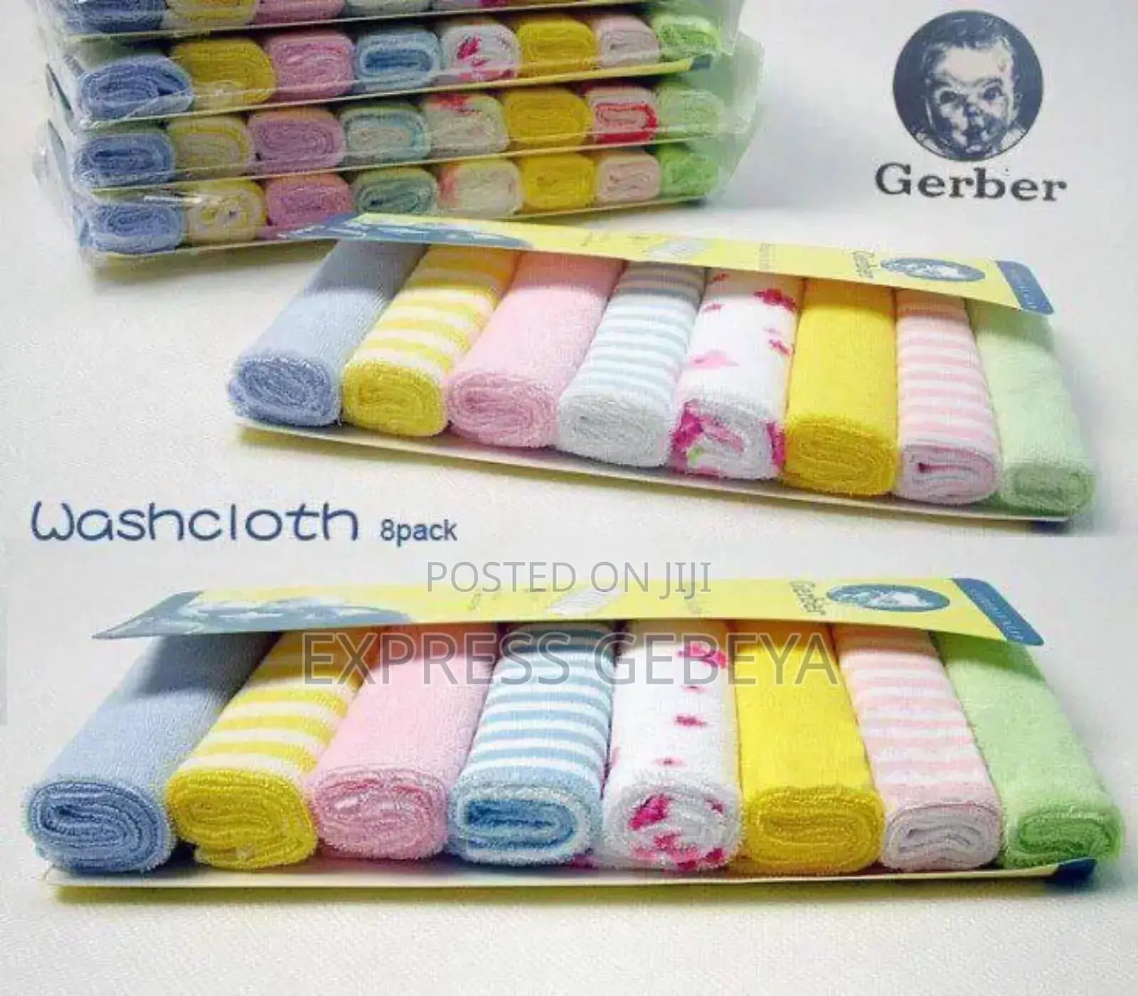 8pc Kids Wash Clothes