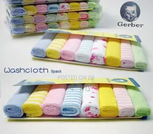 Photo - 8pc Kids Wash Clothes