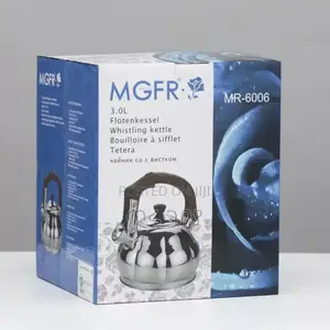 Photo - 3 Liter Whistling Kettle የዎሃ ማፍያ ማንቆርቆሪያ