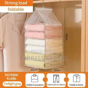PVC Wardrobe Storage Hanging Bag