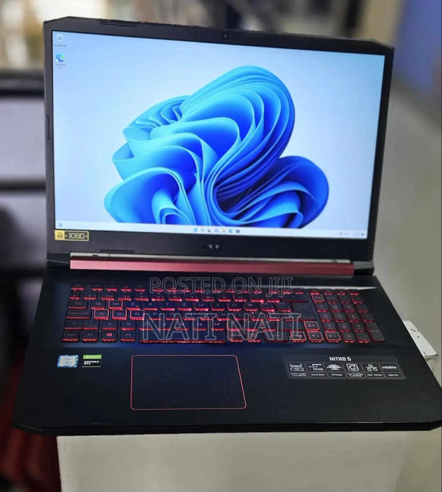 New Laptop Acer Nitro 5 16GB Intel Core I7 SSD 512GB