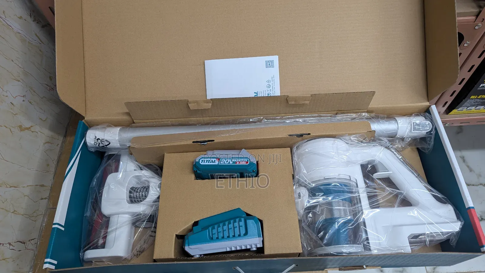 Total Rechargeable Vacuum Cleaning