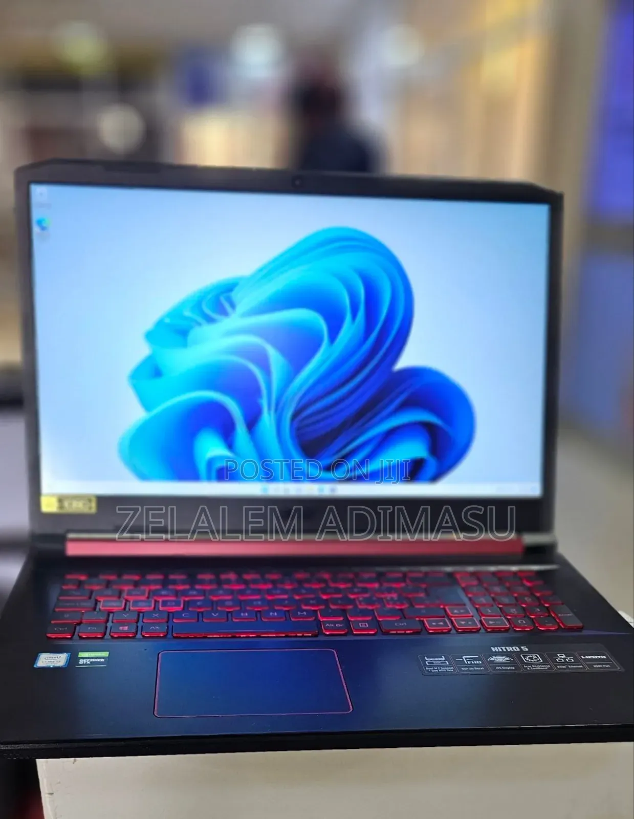 New Laptop Acer Nitro 5 16GB Intel Core I7 SSD 512GB