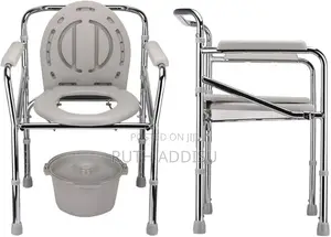 Photo - Commode Chair Foldable Medical Toilet Bath for Ealderly