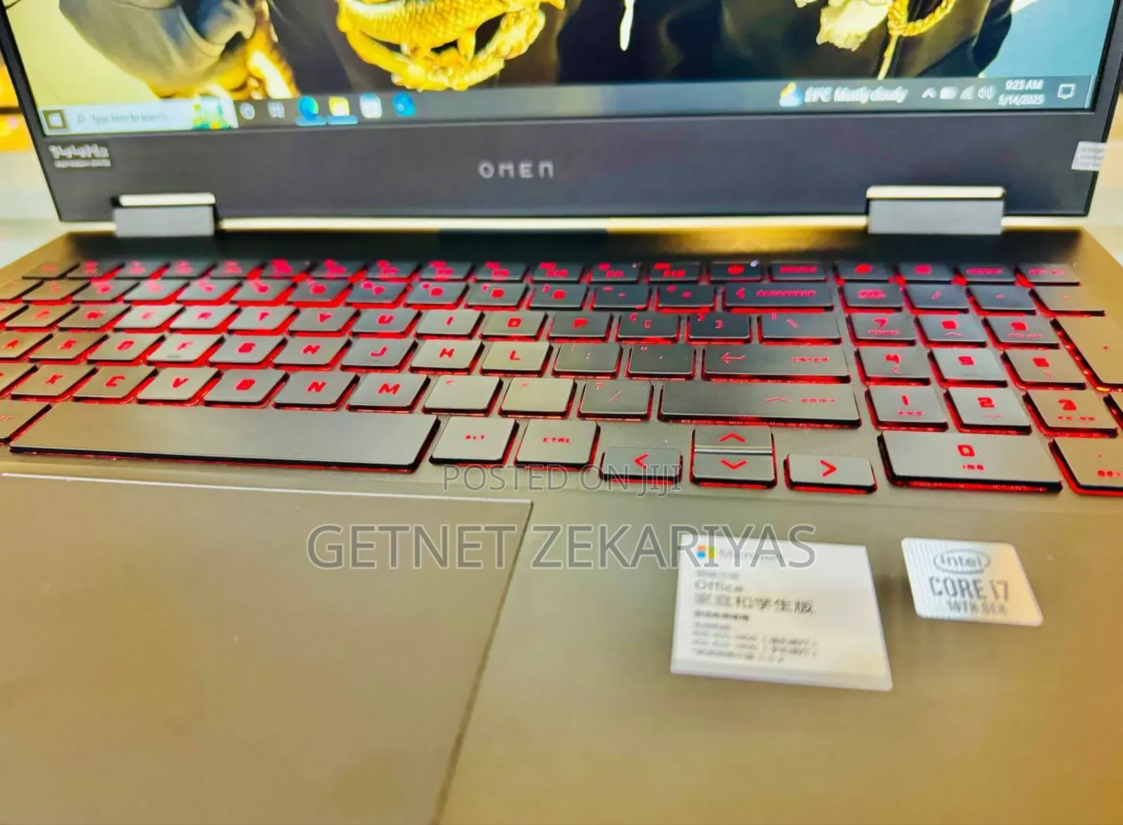New Laptop HP Omen 15 16GB Intel Core I7 SSD 1T