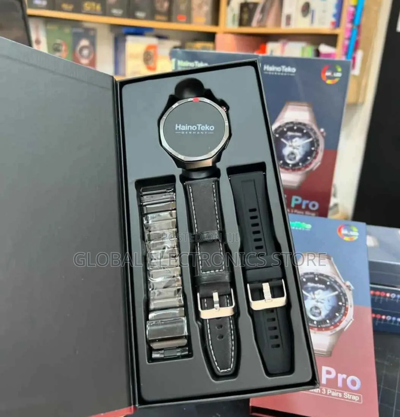 Original German Brand Series 5 SMSRT Watch With Three Straps