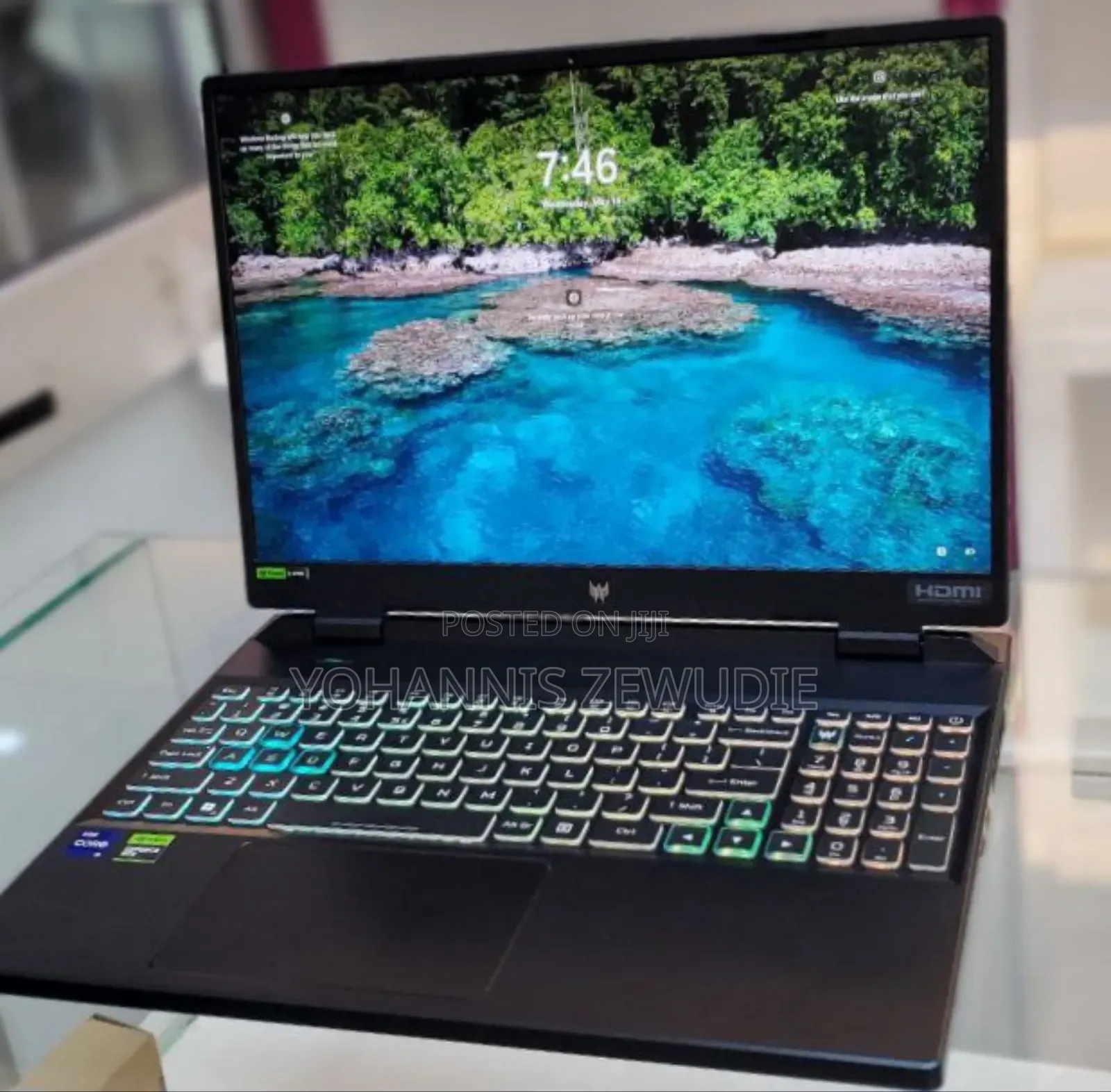 New Laptop Acer Predator Helios 300 16GB Intel Core I9 SSD 1T