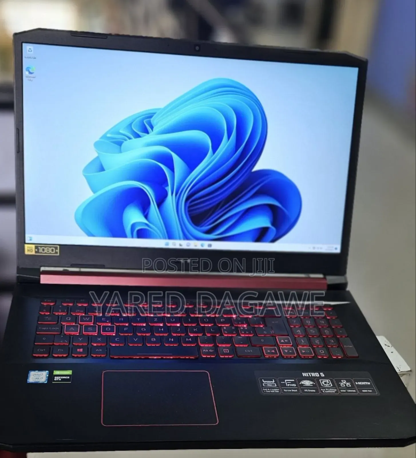 New Laptop Acer Nitro 5 16GB Intel Core I7 SSD 512GB