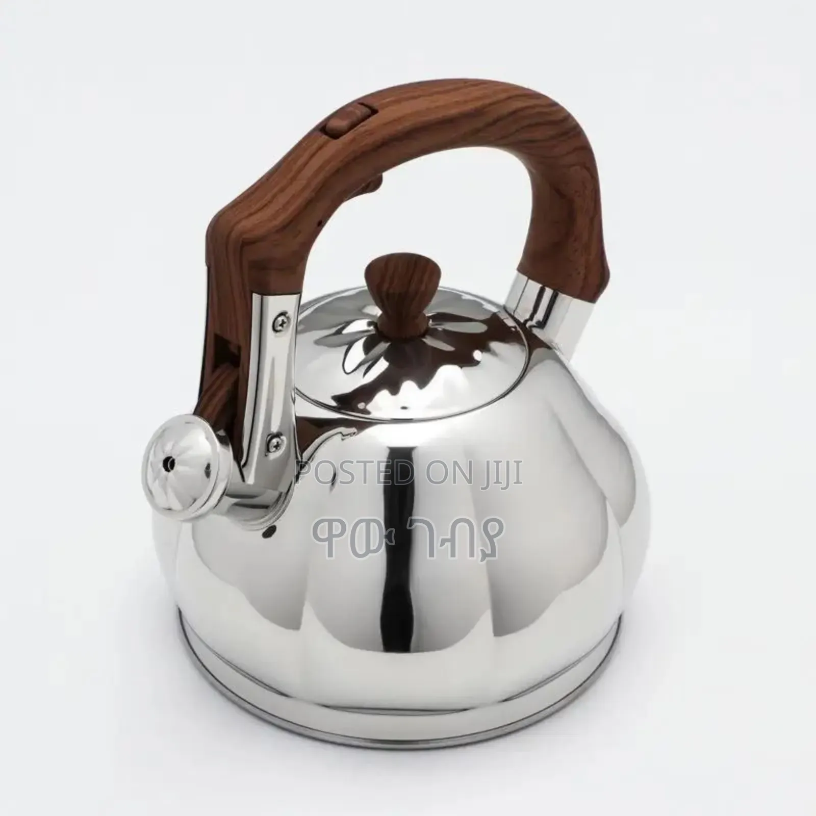 3 Liter Whistling Kettle የዎሃ ማፍያ ማንቆርቆሪያ