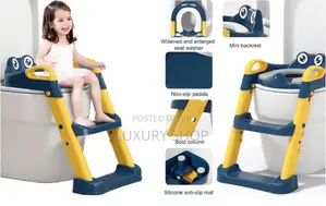 Potty Training Seat With Ladder
መቀመጫው ስፖንጅ