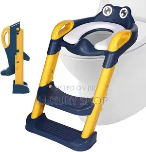 Potty Training Seat With Ladder
መቀመጫው ስፖንጅ